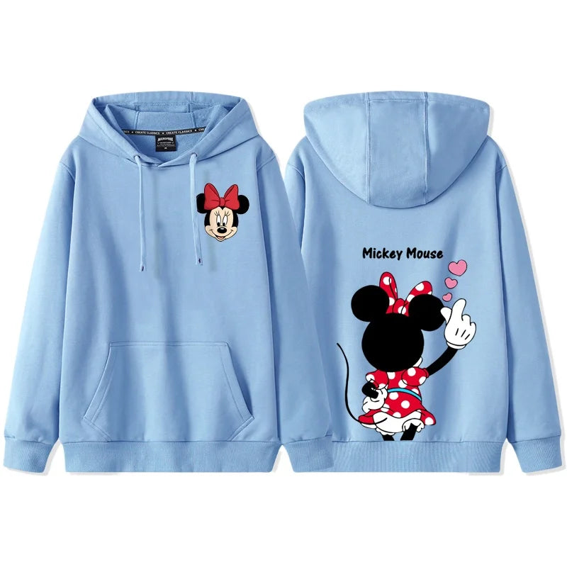 Anime Cartoon Disney Donald Duck Daisy Duck Couple Hooded Hoodie Women's Autumn/Winter Coat hoodie  sweatshirt  anime hoodie