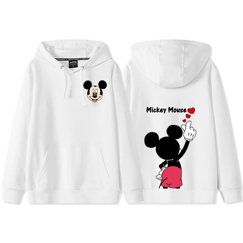Anime Cartoon Disney Donald Duck Daisy Duck Couple Hooded Hoodie Women's Autumn/Winter Coat hoodie  sweatshirt  anime hoodie