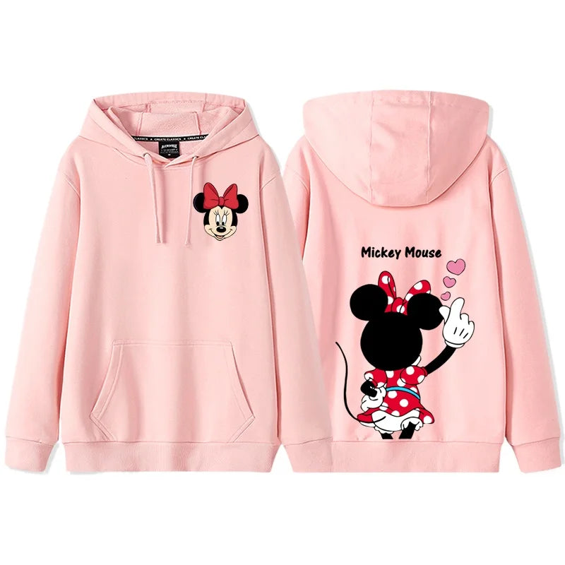 Anime Cartoon Disney Donald Duck Daisy Duck Couple Hooded Hoodie Women's Autumn/Winter Coat hoodie  sweatshirt  anime hoodie