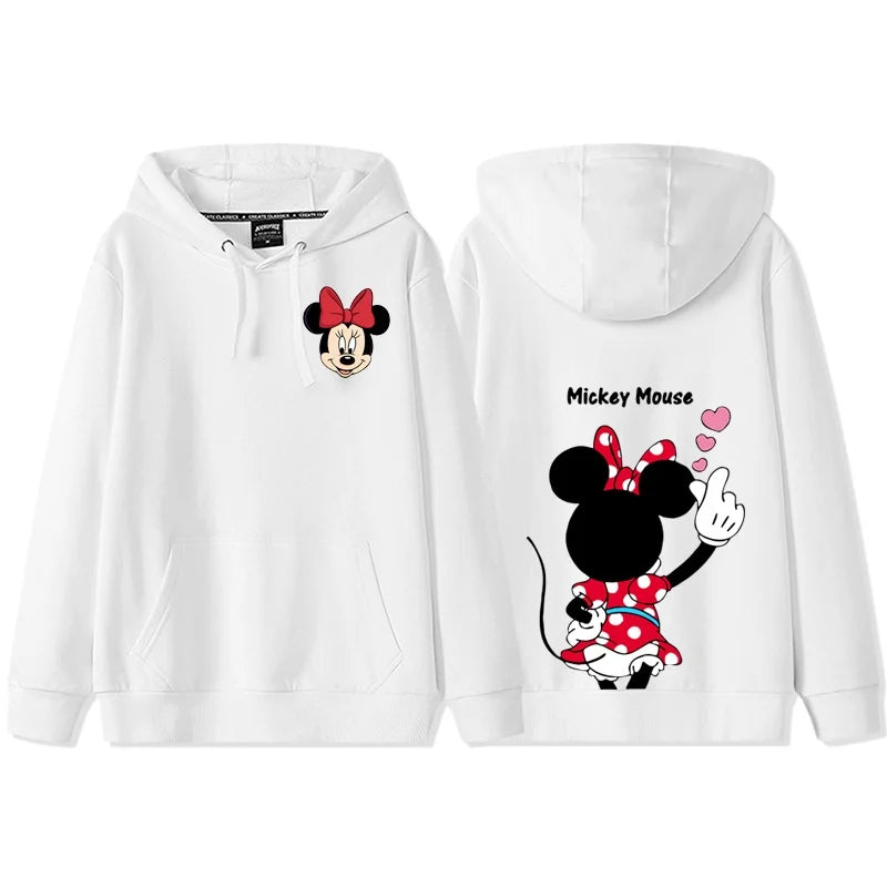 Anime Cartoon Disney Donald Duck Daisy Duck Couple Hooded Hoodie Women's Autumn/Winter Coat hoodie  sweatshirt  anime hoodie