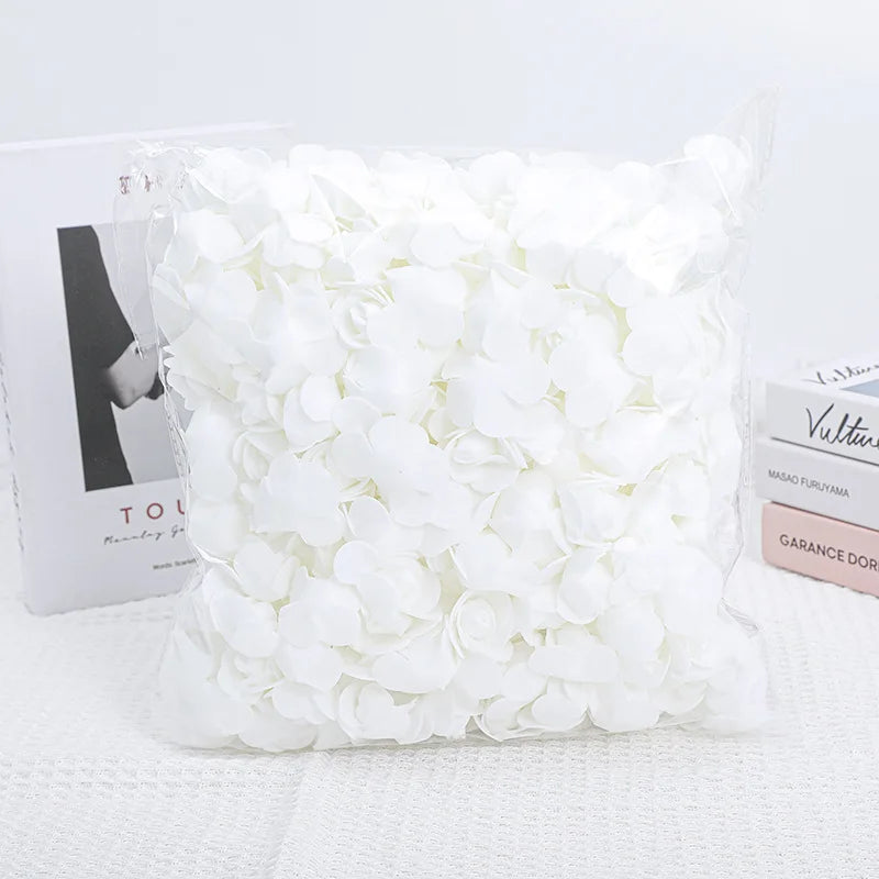 100/500pcs 3.5cm Artificial Rose Heads Foam Rose Artificial Flowers for Rose Bear Valentine Gift Wedding Party