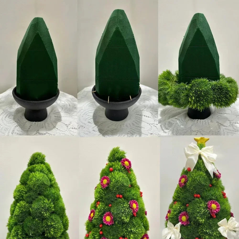 Fresh Flower Moisturizing Sponge Block Cuttable Absorbent Floral Foam Bricks Dry Wet Florist Sponge Bricks Wedding Party Decor