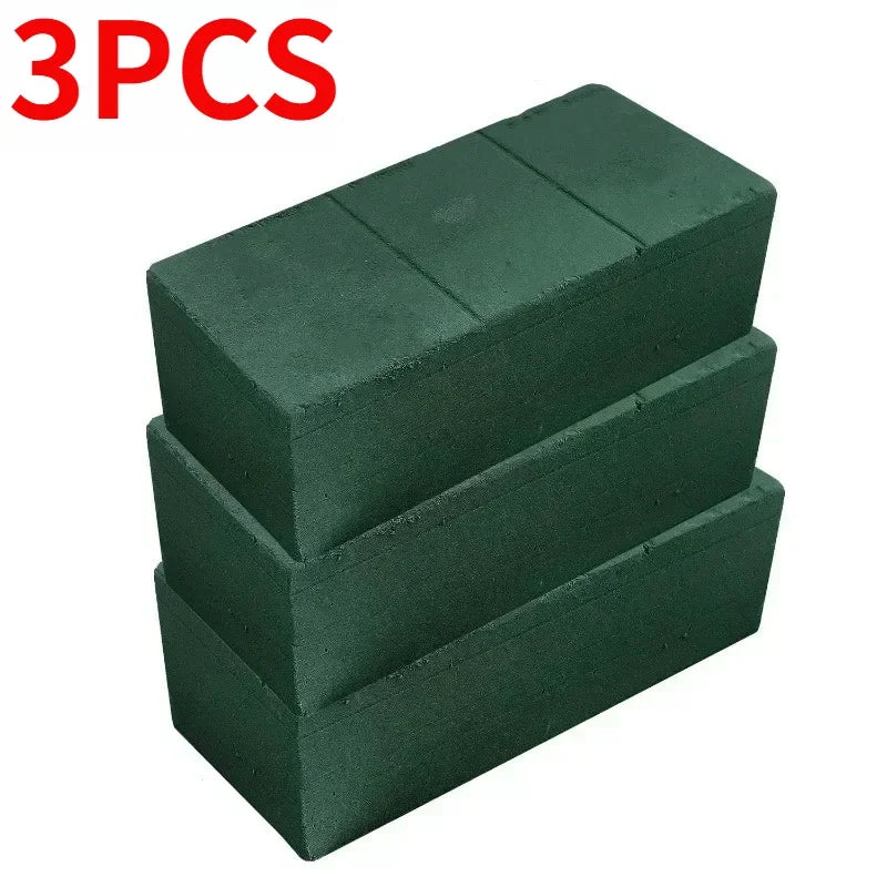 Fresh Flower Moisturizing Sponge Block Cuttable Absorbent Floral Foam Bricks Dry Wet Florist Sponge Bricks Wedding Party Decor