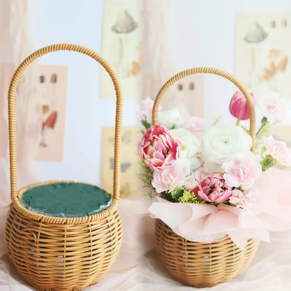 Fresh Flower Moisturizing Sponge Block Cuttable Absorbent Floral Foam Bricks Dry Wet Florist Sponge Bricks Wedding Party Decor