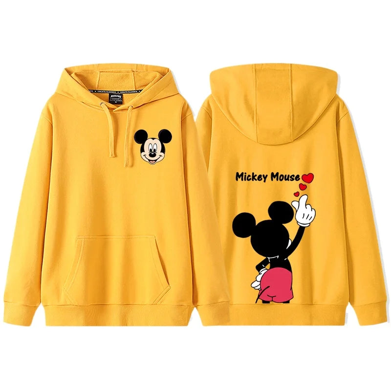 Anime Cartoon Disney Donald Duck Daisy Duck Couple Hooded Hoodie Women's Autumn/Winter Coat hoodie  sweatshirt  anime hoodie