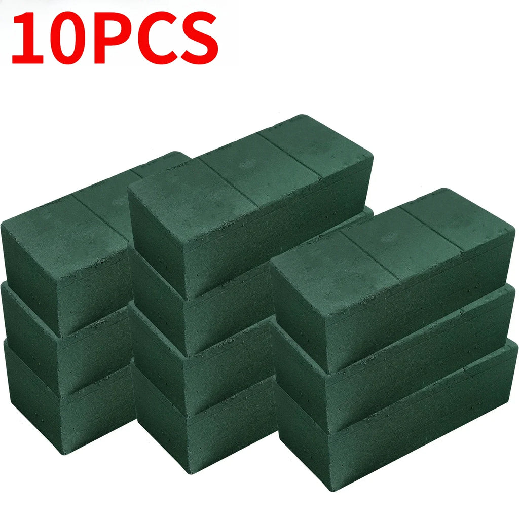 Fresh Flower Moisturizing Sponge Block Cuttable Absorbent Floral Foam Bricks Dry Wet Florist Sponge Bricks Wedding Party Decor