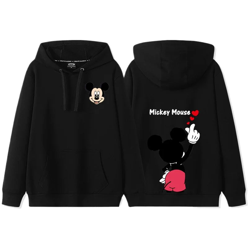Anime Cartoon Disney Donald Duck Daisy Duck Couple Hooded Hoodie Women's Autumn/Winter Coat hoodie  sweatshirt  anime hoodie