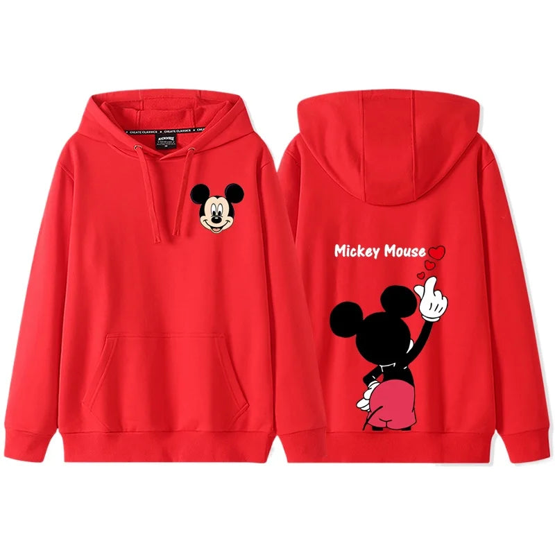Anime Cartoon Disney Donald Duck Daisy Duck Couple Hooded Hoodie Women's Autumn/Winter Coat hoodie  sweatshirt  anime hoodie