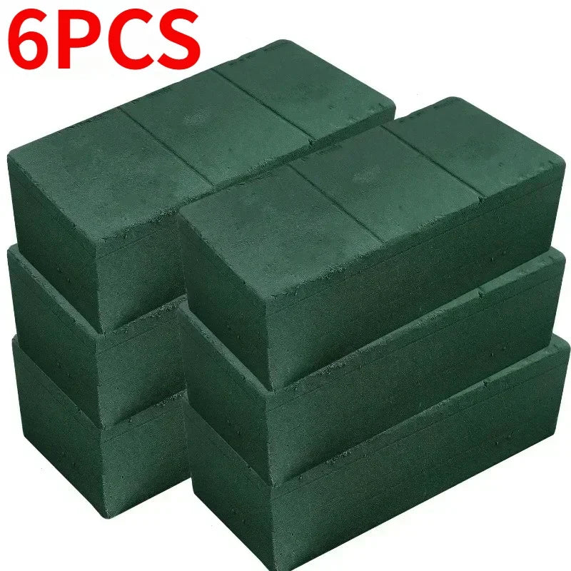 Fresh Flower Moisturizing Sponge Block Cuttable Absorbent Floral Foam Bricks Dry Wet Florist Sponge Bricks Wedding Party Decor