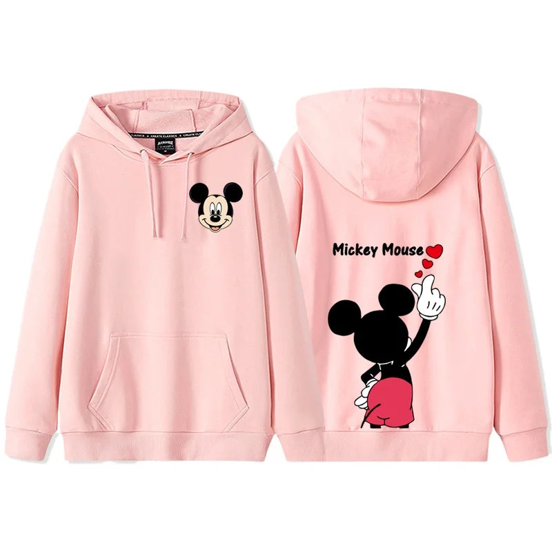 Anime Cartoon Disney Donald Duck Daisy Duck Couple Hooded Hoodie Women's Autumn/Winter Coat hoodie  sweatshirt  anime hoodie