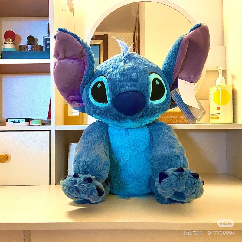 30cm -110cm Disney Giant Size Lilo&Stitch Plush Stuffed Doll Cartoon Animal Couple Sleeping Pillow Softmaterial Toy For Gift