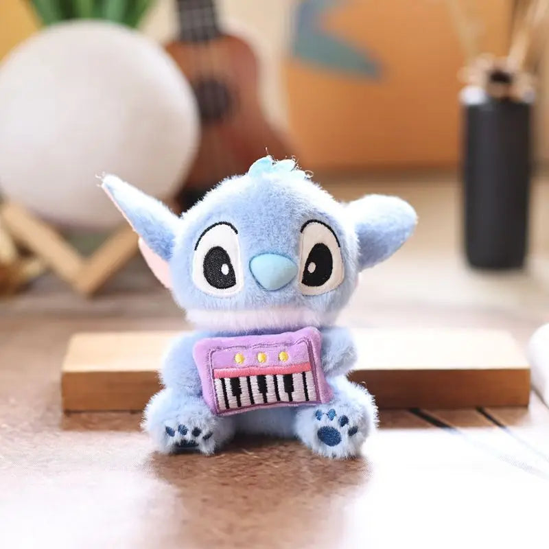 New girls cute purple Shi Dizai plush keychain ins doll doll couple bag pendant bag pendant stuffed animals kawaii plush