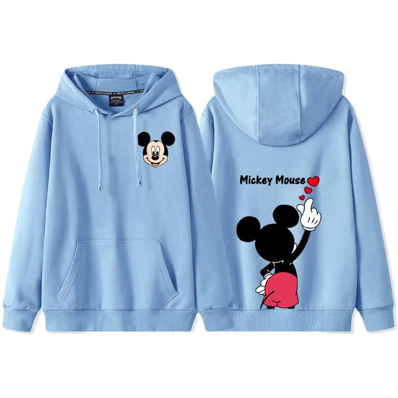 Anime Cartoon Disney Donald Duck Daisy Duck Couple Hooded Hoodie Women's Autumn/Winter Coat hoodie  sweatshirt  anime hoodie