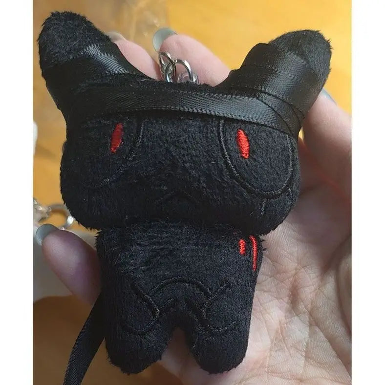 Gothic Style Dark Ghost Couple Doll Hanging Ornament Black And White Creative Gift Toy Filled Animal Plush Stuffed Toys